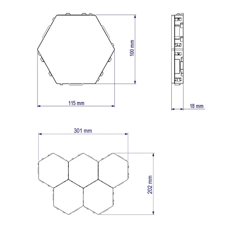 HexaTouch LED